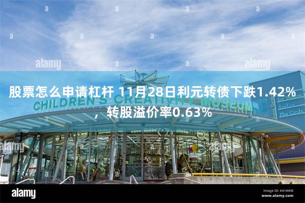 股票怎么申请杠杆 11月28日利元转债下跌1.42%，转股溢价率0.63%