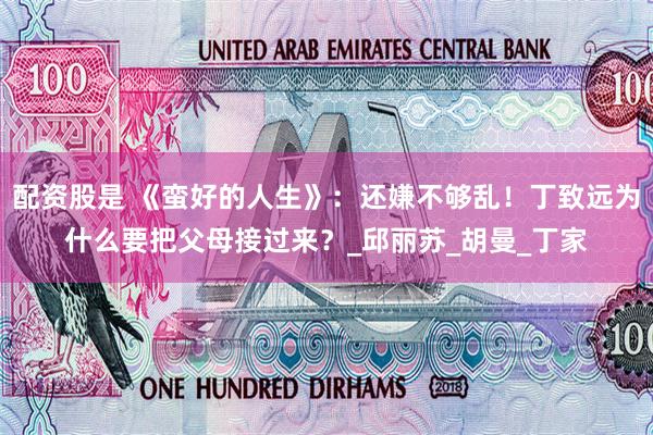 配资股是 《蛮好的人生》：还嫌不够乱！丁致远为什么要把父母接过来？_邱丽苏_胡曼_丁家