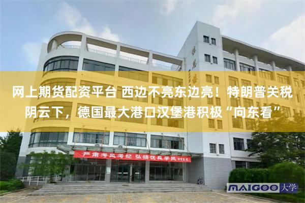 网上期货配资平台 西边不亮东边亮！特朗普关税阴云下，德国最大港口汉堡港积极“向东看”